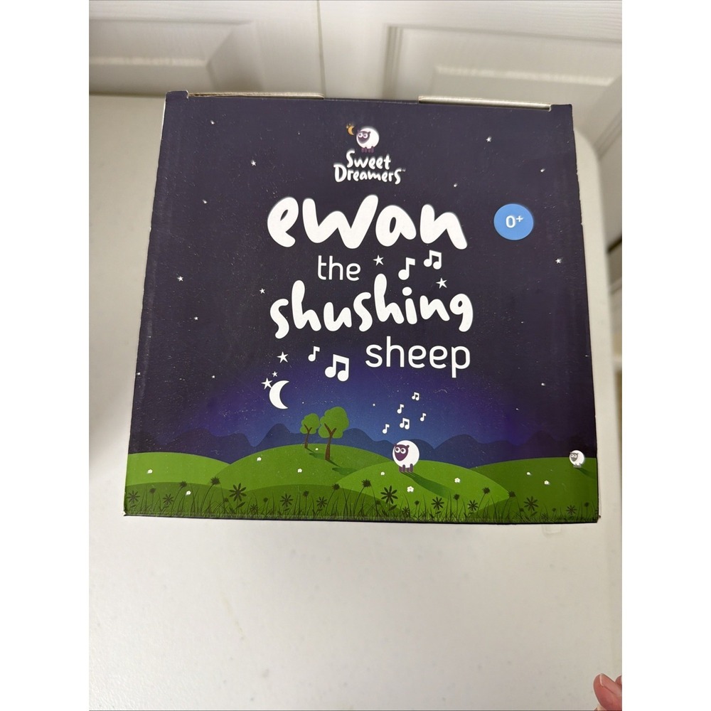 Ewan The Shushing Sheep Crib Sleep Soother SmartCry Sensor Sounds Sweet Dreamers - Picture 2 of 6